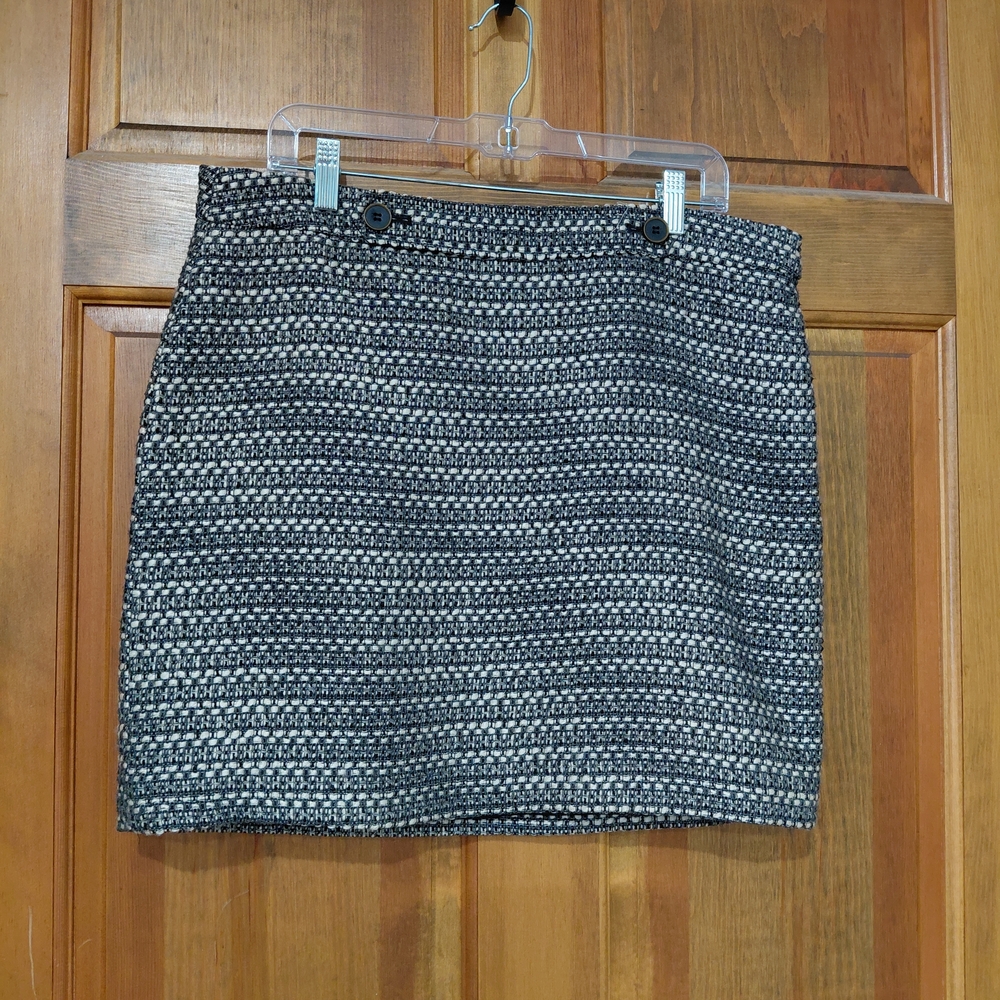 Elegant Black and Gray Women's Skirt